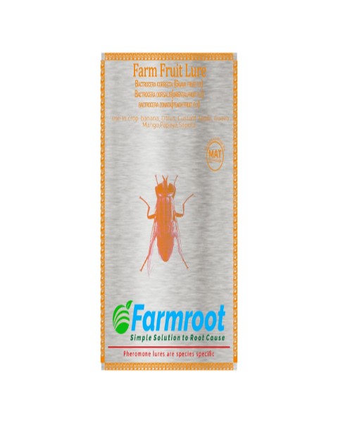 Farmroot Max Plus Trap With Fruit Fly Lure (Mcphil trap pheromone trap) (5 x 1 UNITS)